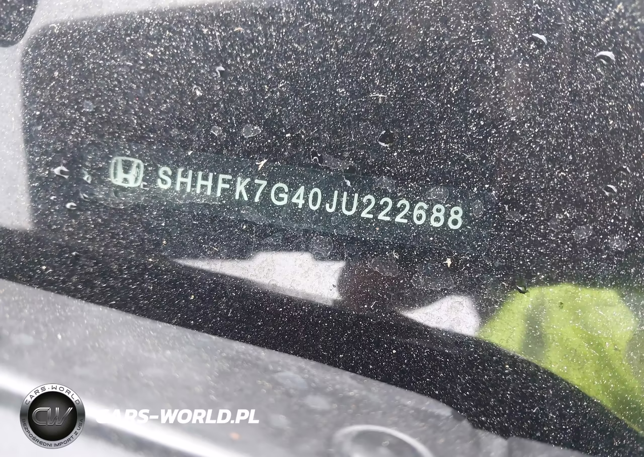 2018 Honda Civic Sport VIN:SHHFK7G40JU222688 - 9