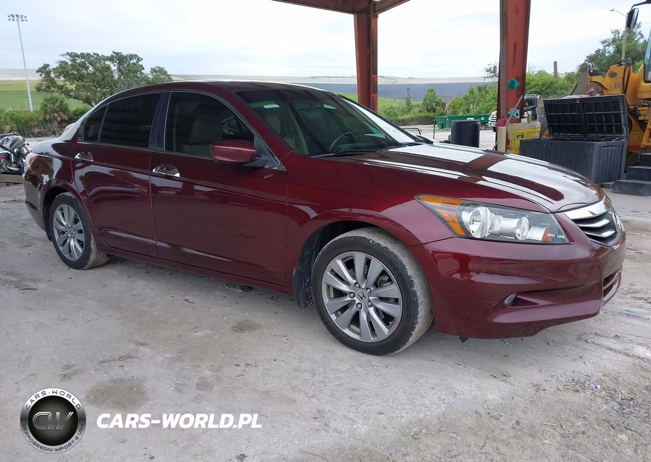 2011 Honda Accord 3.5 Ex-L VIN:1HGCP3F89BA026604 - 1