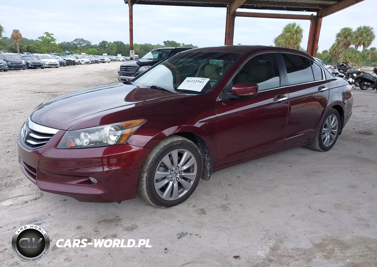 2011 Honda Accord 3.5 Ex-L VIN:1HGCP3F89BA026604 - 2