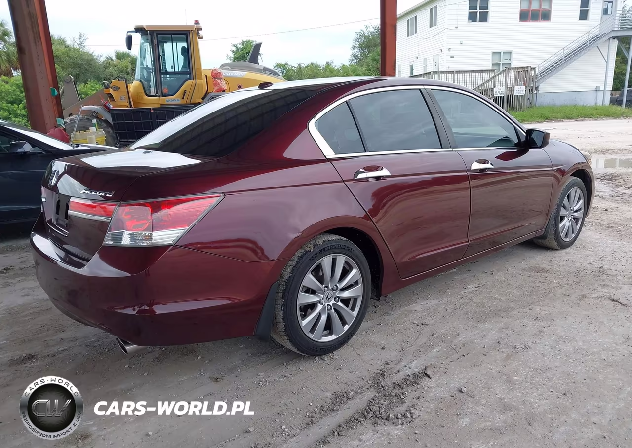 2011 Honda Accord 3.5 Ex-L VIN:1HGCP3F89BA026604 - 4