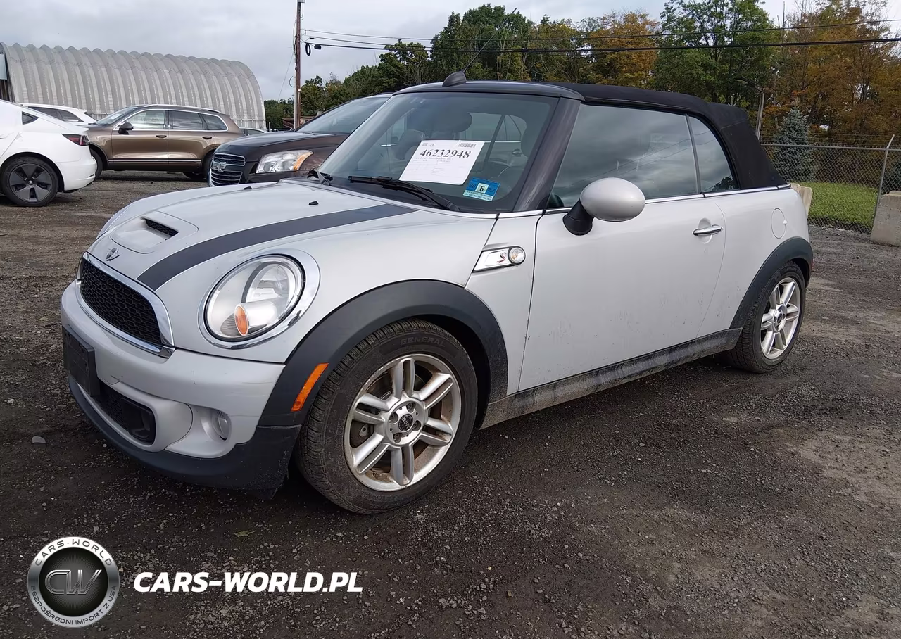 2013 Mini Convertible Cooper S VIN:WMWZP3C53DT550936 - 2