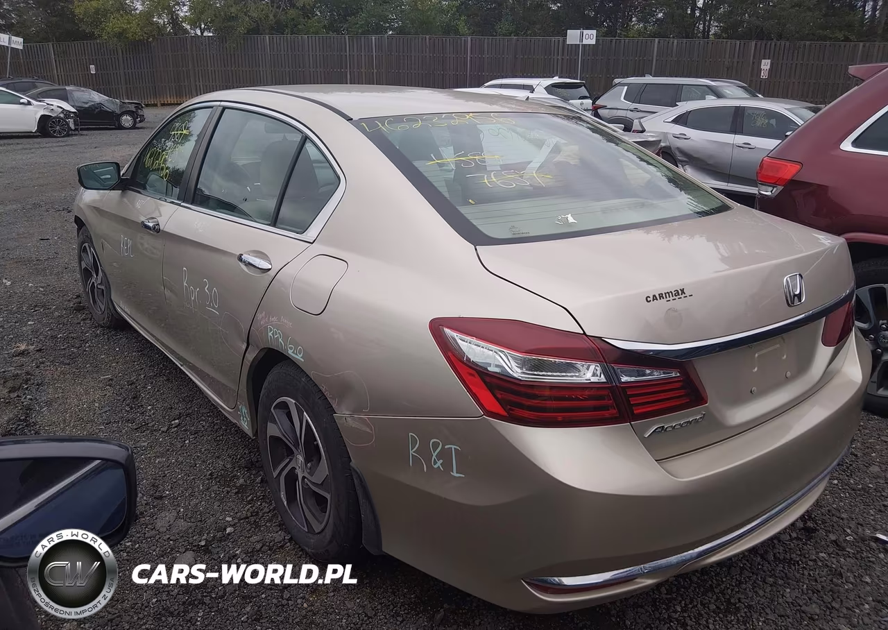 2016 Honda Accord Lx VIN:1HGCR2F37GA023040 - 3