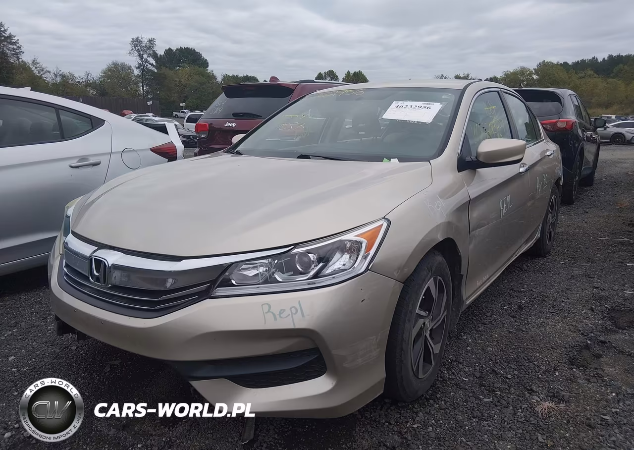2016 Honda Accord Lx VIN:1HGCR2F37GA023040 - 6