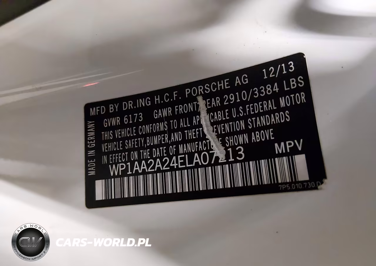 2014 Porsche Cayenne Platinum Edition VIN:WP1AA2A24ELA07213 - 9