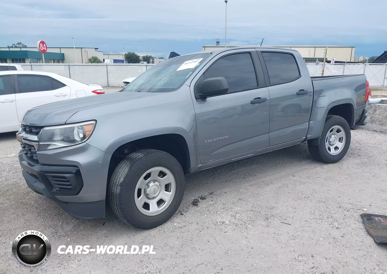 2021 Chevrolet Colorado 2Wd Short Box Wt VIN:1GCGSBEN3M1200931 - 2