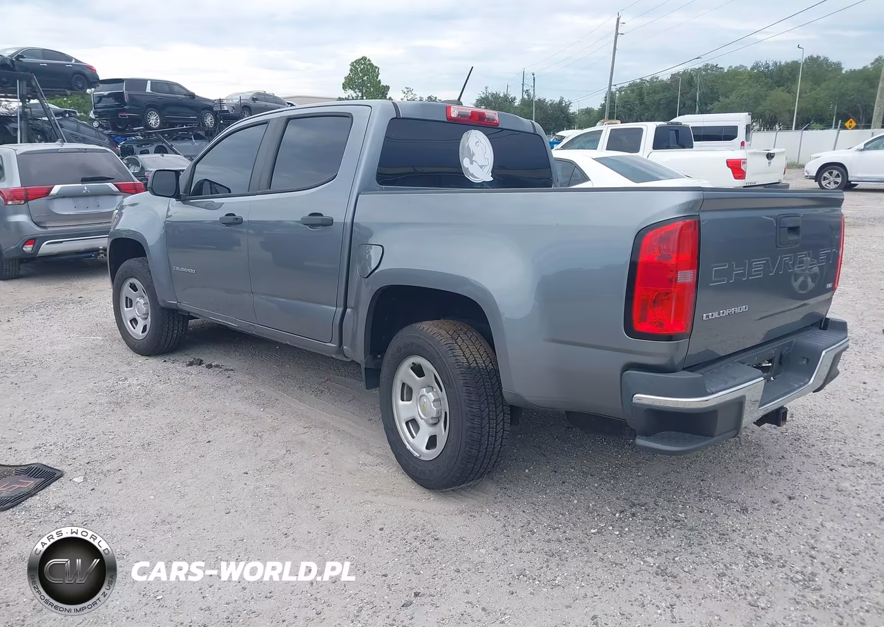 2021 Chevrolet Colorado 2Wd Short Box Wt VIN:1GCGSBEN3M1200931 - 3