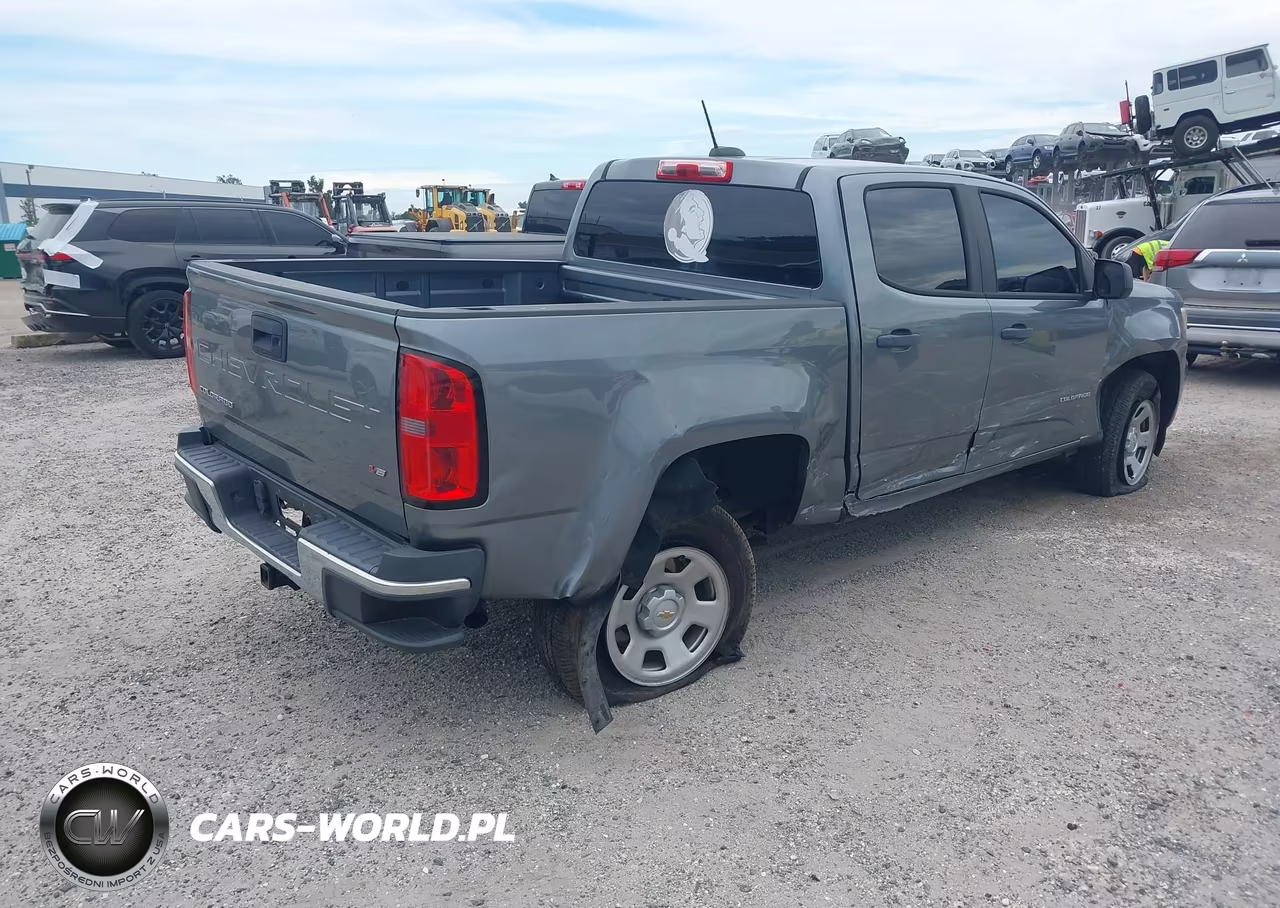2021 Chevrolet Colorado 2Wd Short Box Wt VIN:1GCGSBEN3M1200931 - 4