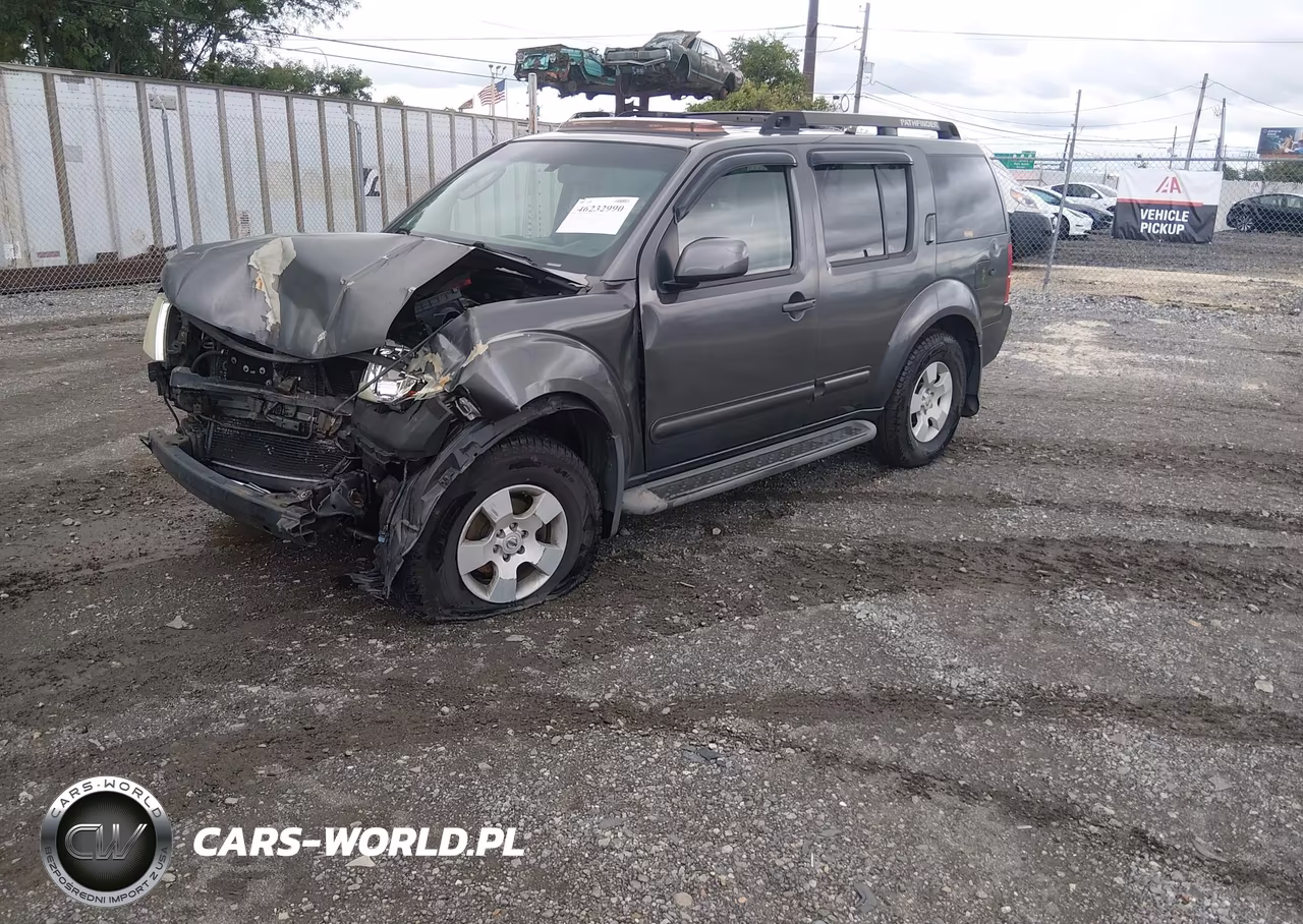 2006 Nissan Pathfinder Se VIN:5N1AR18W26C663193 - 2