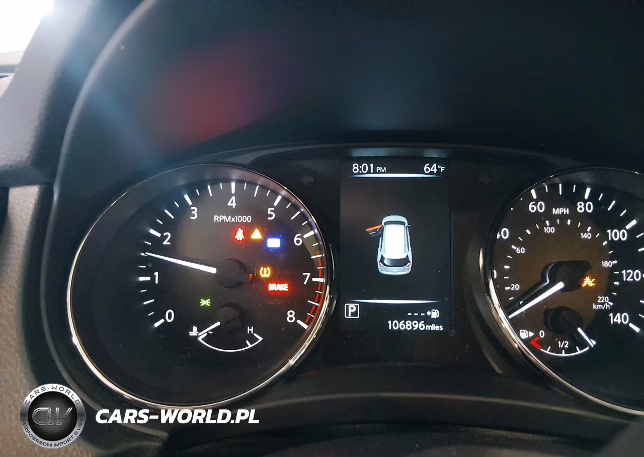 2017 Nissan Rogue Sl VIN:JN8AT2MT6HW397030 - 7