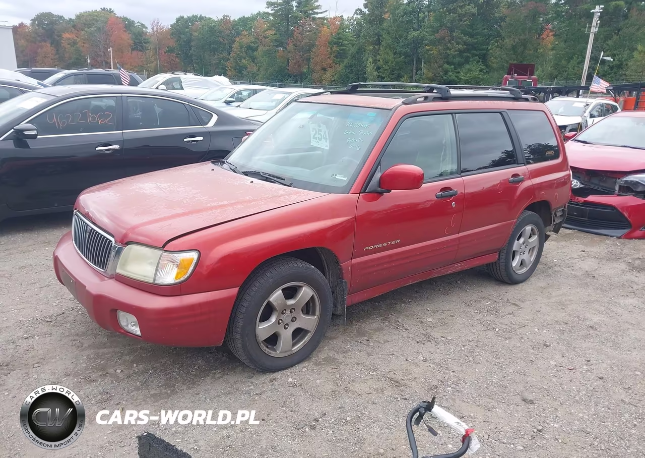 2002 Subaru Forester S VIN:JF1SF65642H739955 - 2