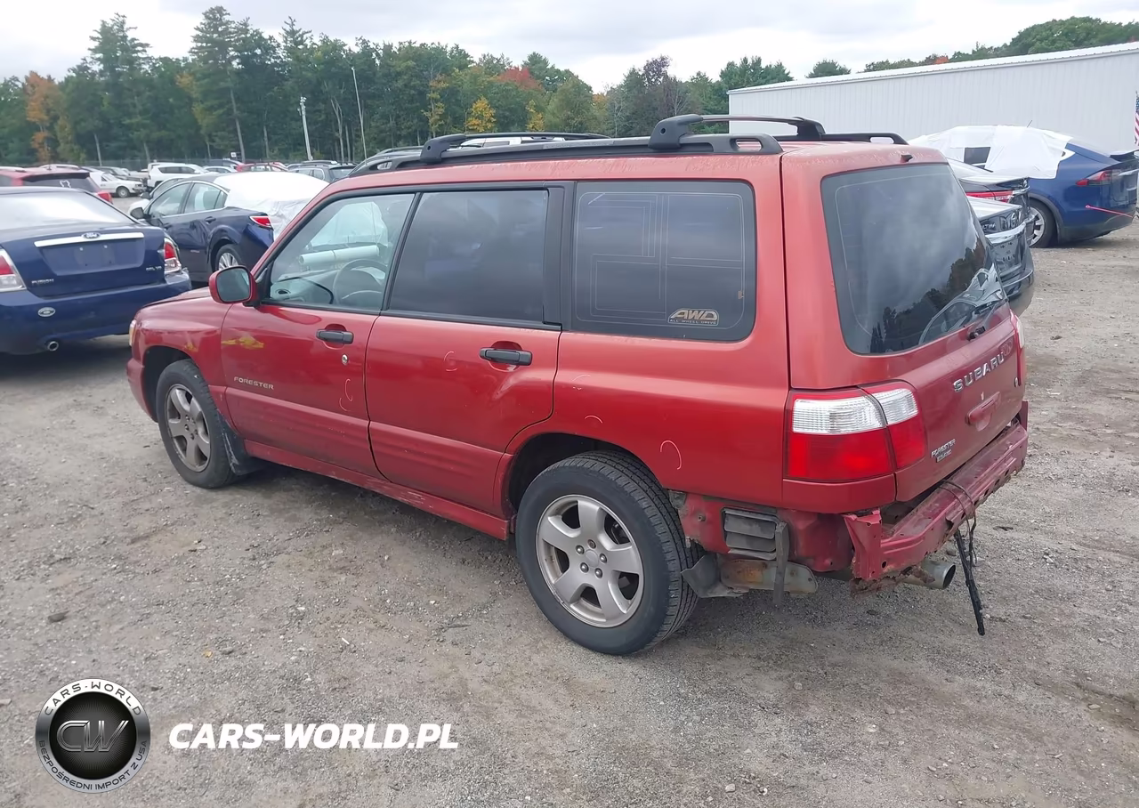2002 Subaru Forester S VIN:JF1SF65642H739955 - 3