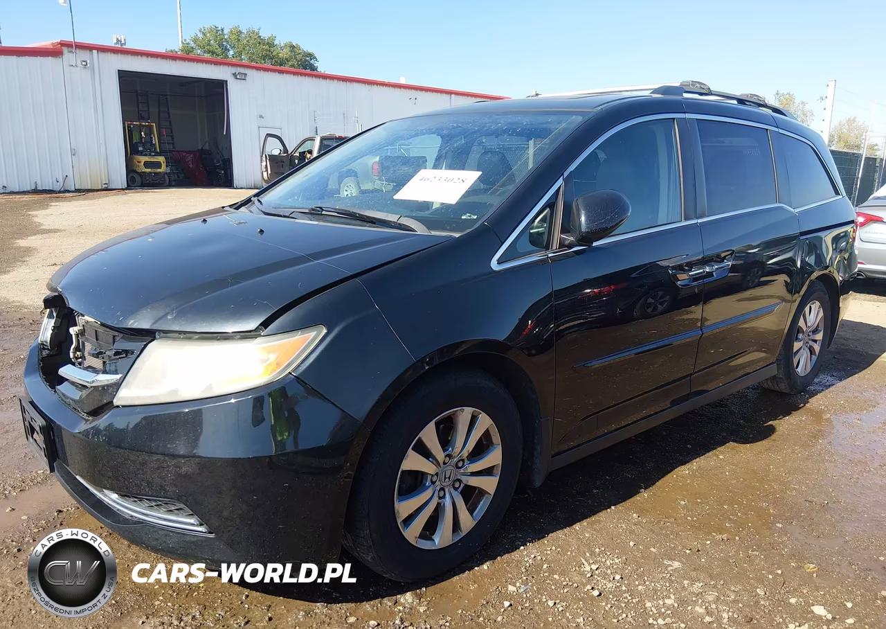 2014 Honda Odyssey Ex-L VIN:5FNRL5H63EB058889 - 2