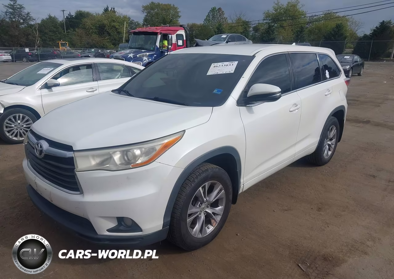 2014 Toyota Highlander Le Plus V6 VIN:5TDBKRFH7ES043629 - 2