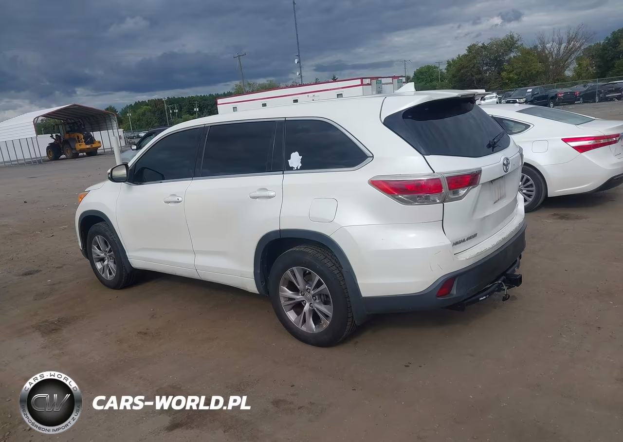 2014 Toyota Highlander Le Plus V6 VIN:5TDBKRFH7ES043629 - 3