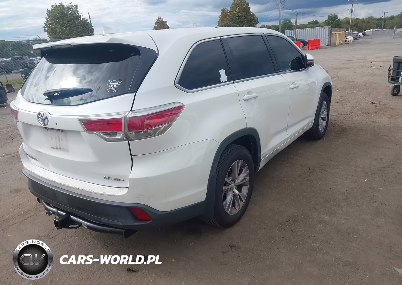 2014 Toyota Highlander Le Plus V6 VIN:5TDBKRFH7ES043629 - 4