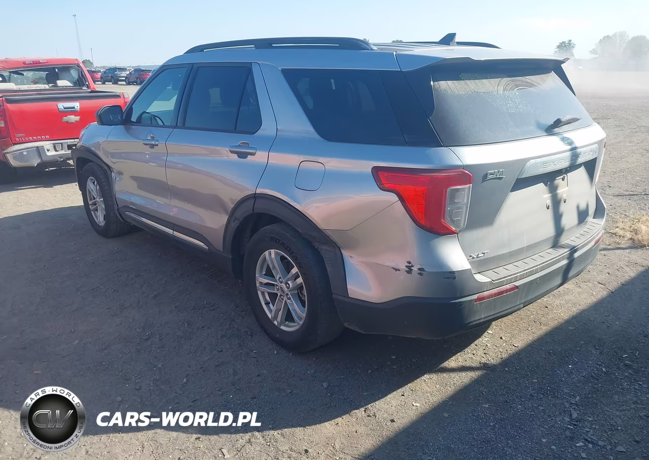 2021 Ford Explorer Xlt VIN:1FMSK7DH1MGB76673 - 3