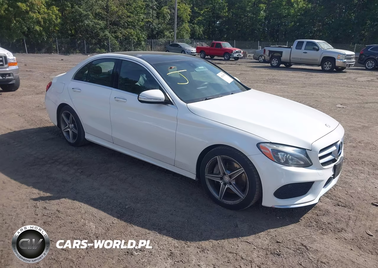 2015 Mercedes-Benz C 300 Sport 4Matic VIN:55SWF4KB6FU007896 - 1