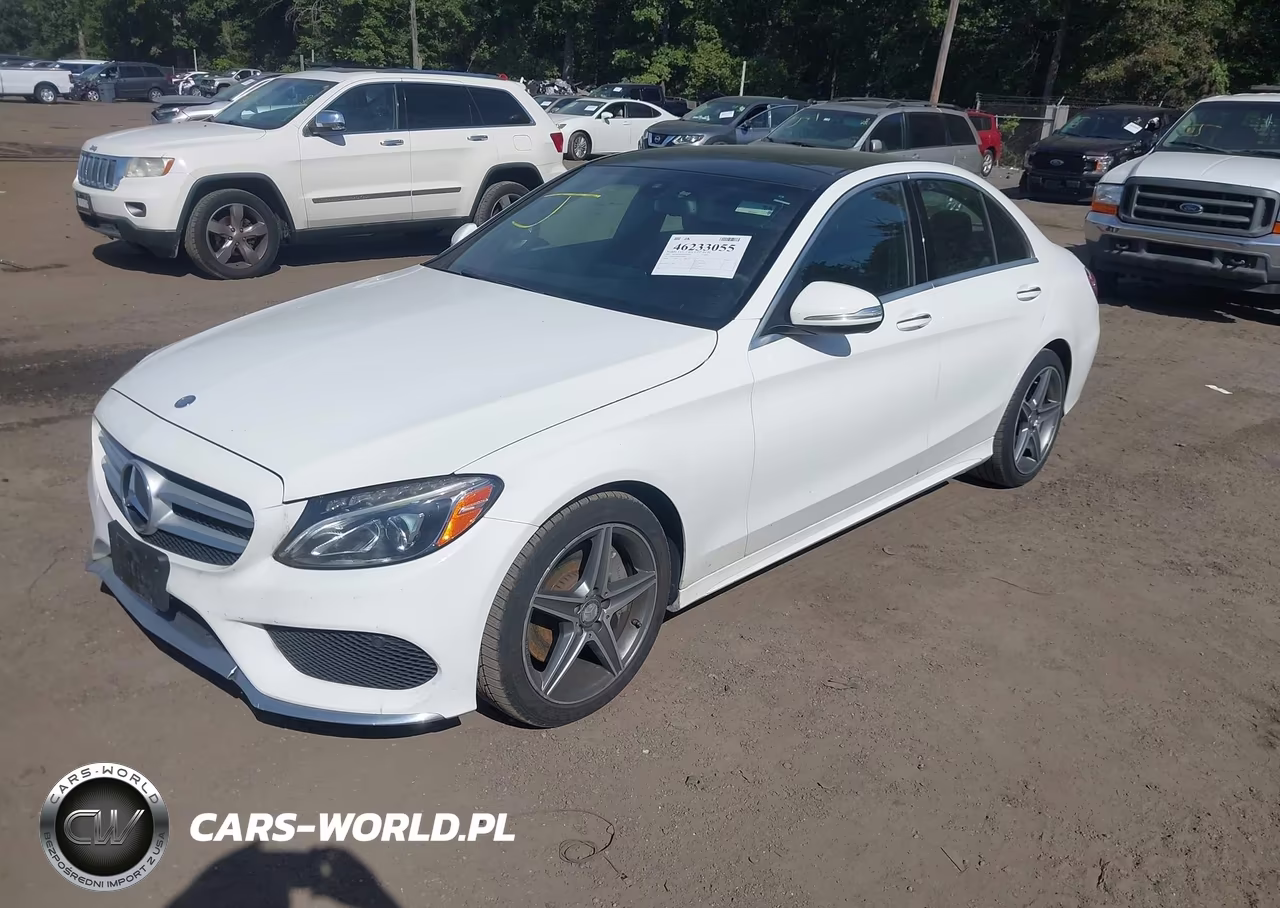 2015 Mercedes-Benz C 300 Sport 4Matic VIN:55SWF4KB6FU007896 - 2