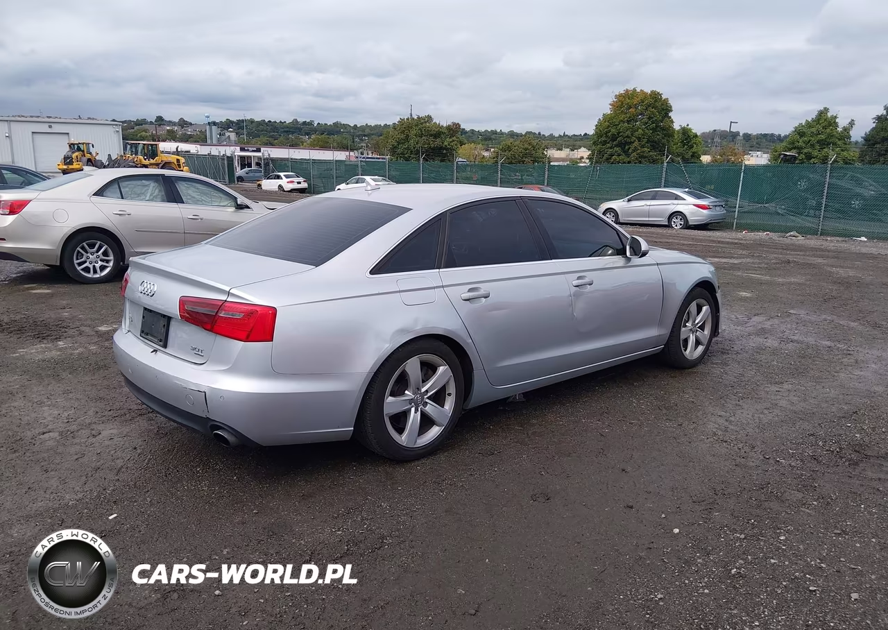 2012 Audi A6 3.0 Premium VIN:WAUGGAFC3CN037582 - 4