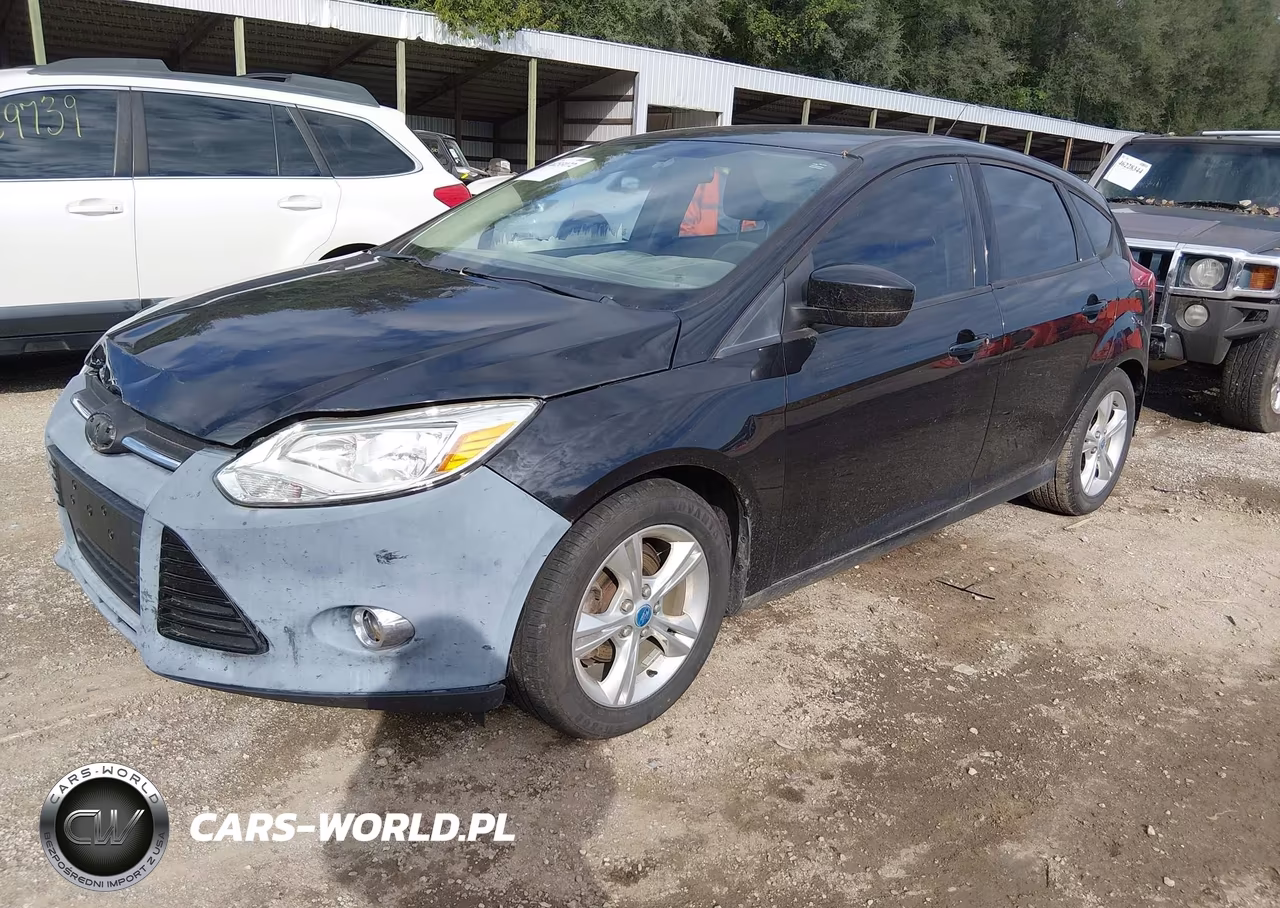 2012 Ford Focus Se VIN:1FAHP3K28CL304457 - 2