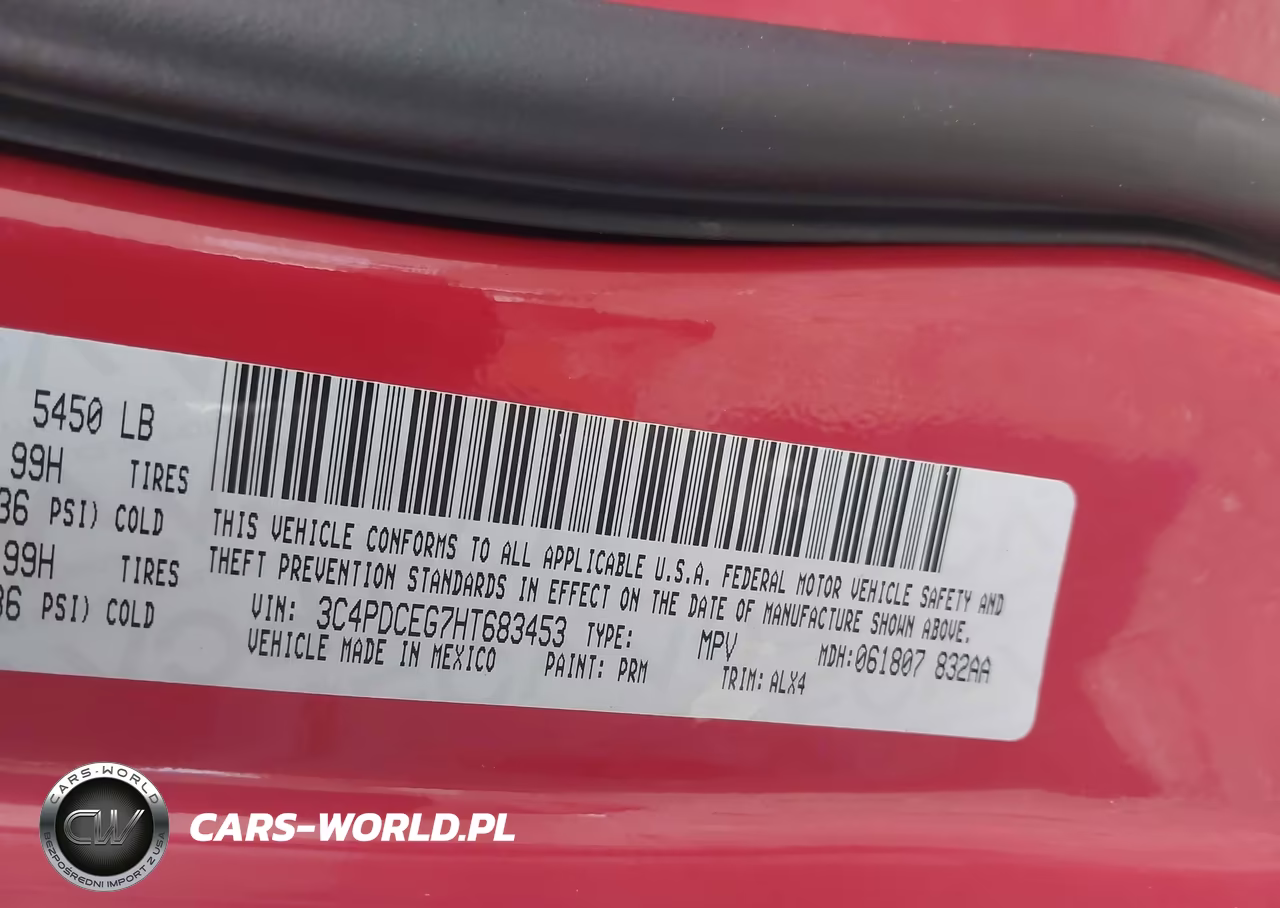 2017 Dodge Journey Gt VIN:3C4PDCEG7HT683453 - 9
