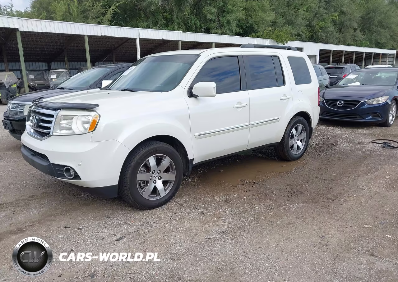 2014 Honda Pilot Touring VIN:5FNYF4H92EB027348 - 2