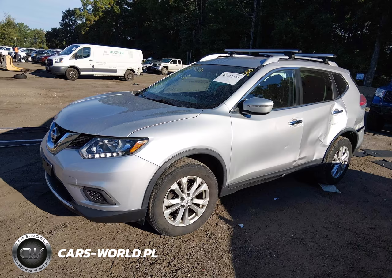 2015 Nissan Rogue Sv VIN:KNMAT2MV0FP586549 - 2