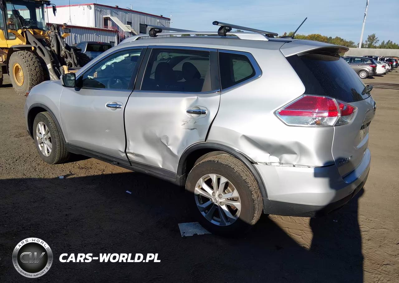 2015 Nissan Rogue Sv VIN:KNMAT2MV0FP586549 - 3