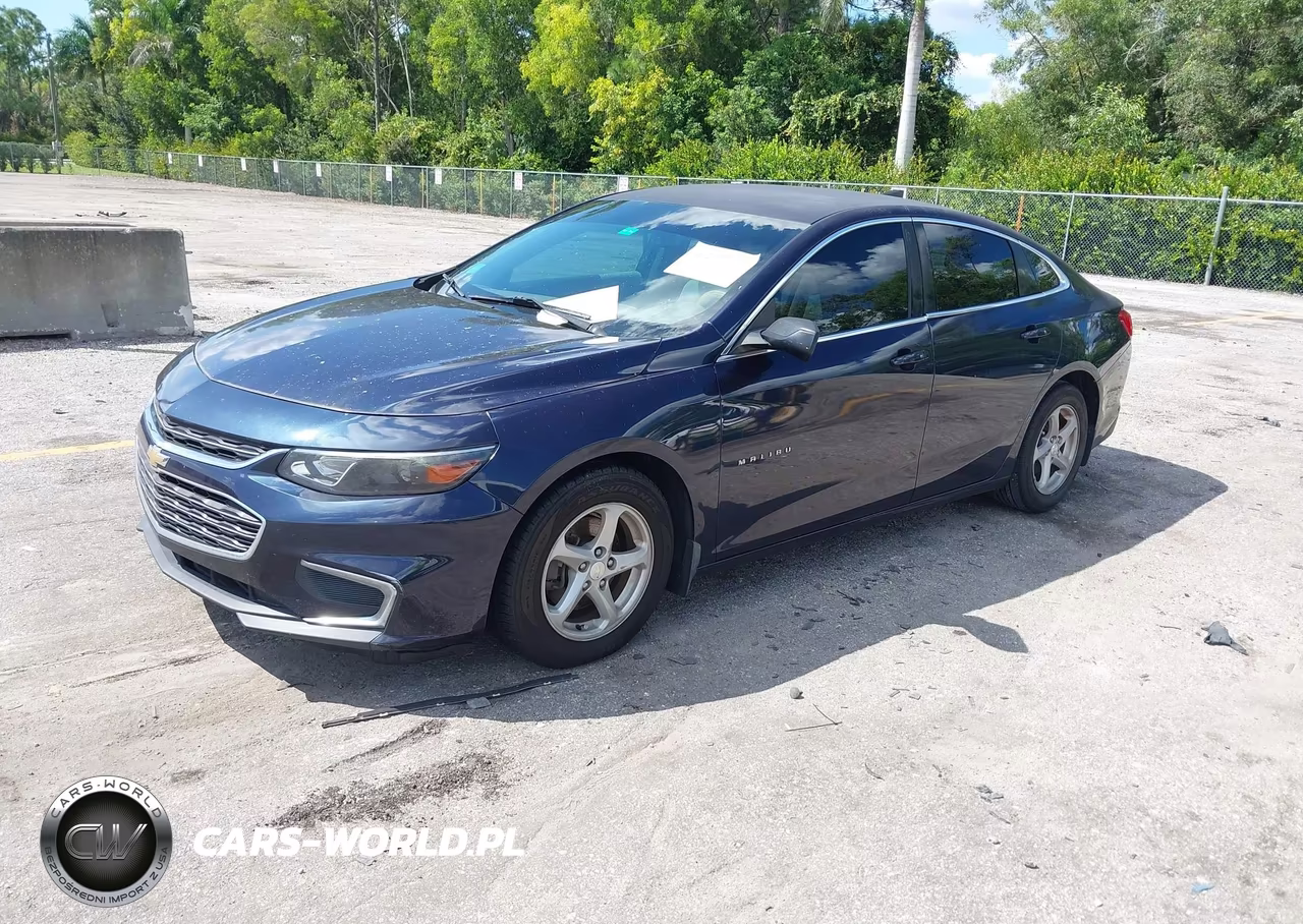 2017 Chevrolet Malibu Ls VIN:1G1ZB5ST3HF145878 - 2