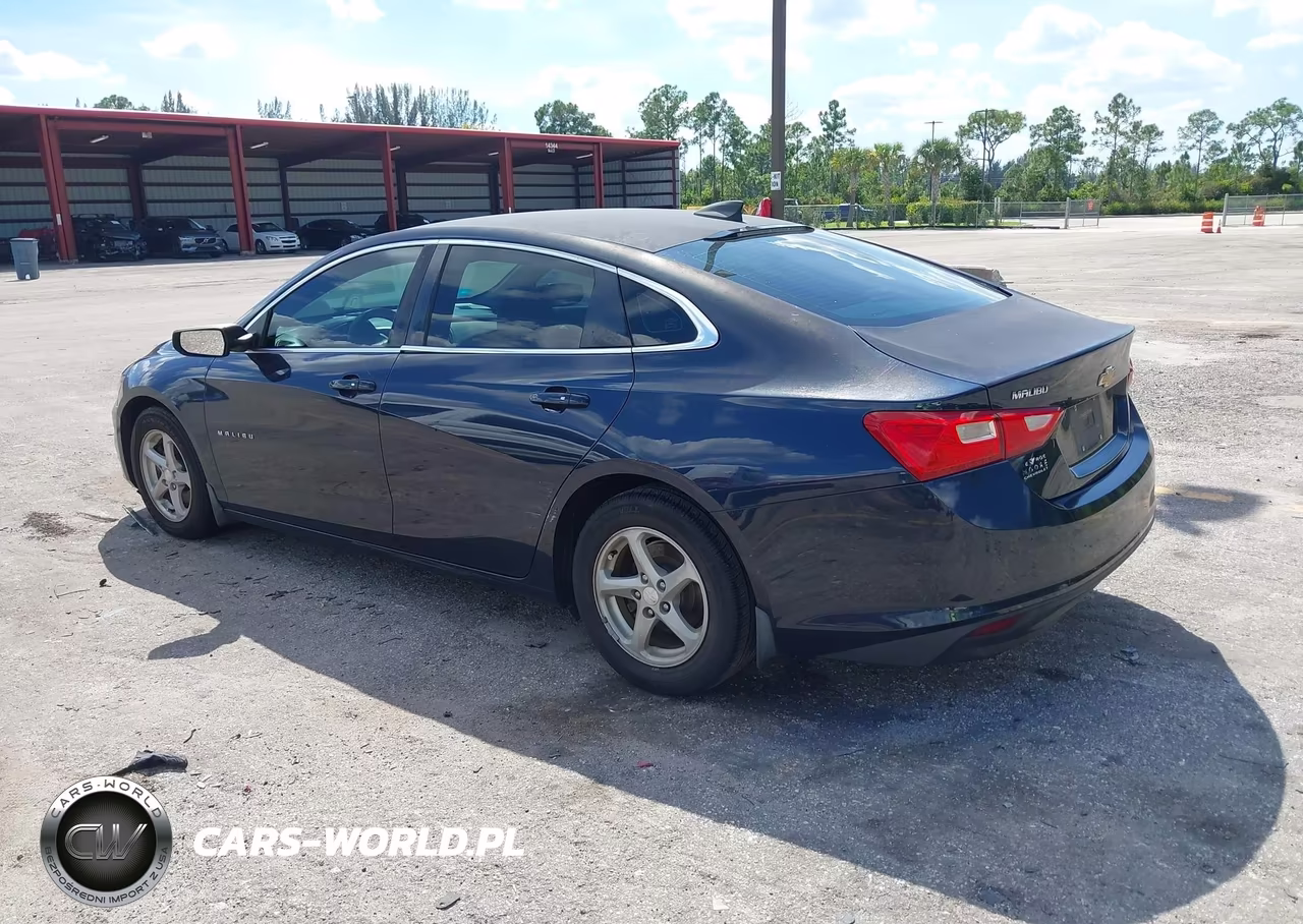 2017 Chevrolet Malibu Ls VIN:1G1ZB5ST3HF145878 - 3
