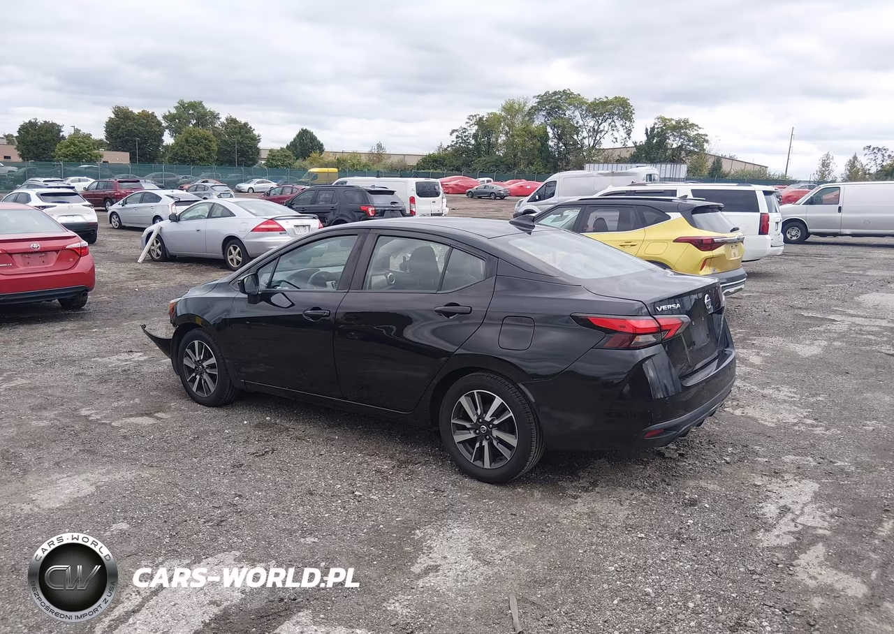 2021 Nissan Versa Sv Xtronic Cvt VIN:3N1CN8EV3ML878499 - 3