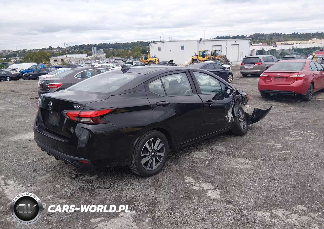 2021 Nissan Versa Sv Xtronic Cvt VIN:3N1CN8EV3ML878499 - 4