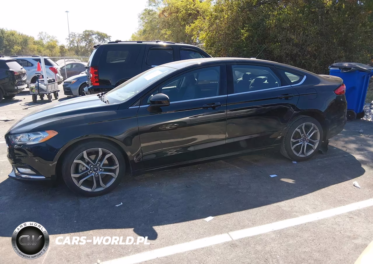 2017 Ford Fusion S VIN:3FA6P0G76HR103191 - 14