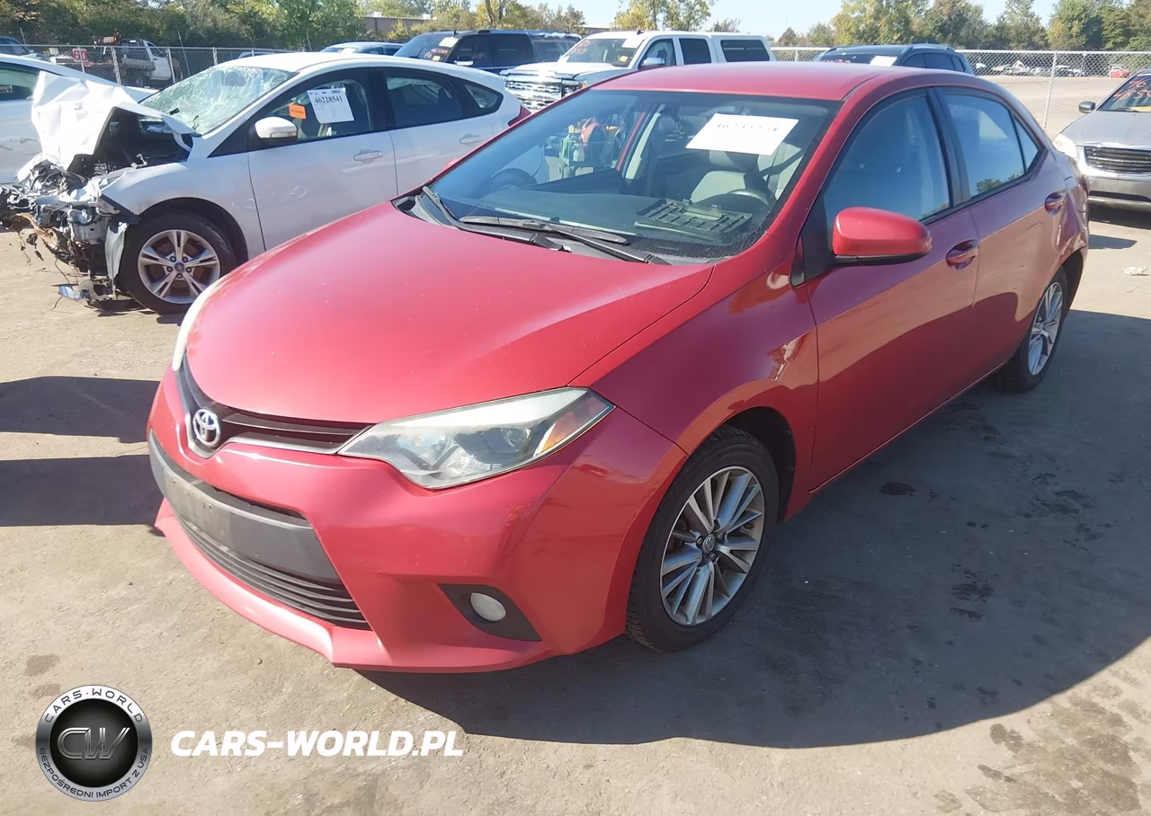 2014 Toyota Corolla Le Plus VIN:5YFBURHE1EP174254 - 2
