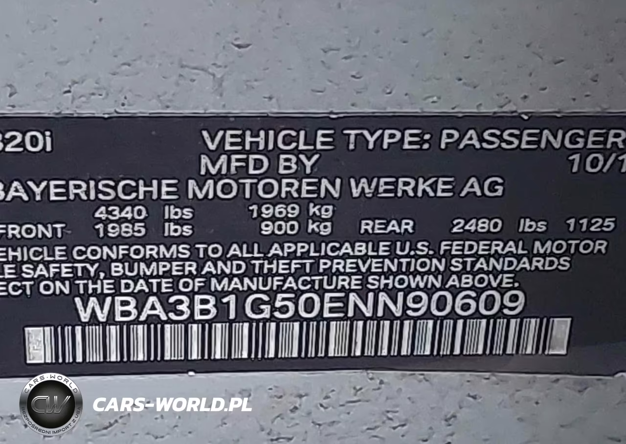 2014 BMW 320I VIN:WBA3B1G50ENN90609 - 9