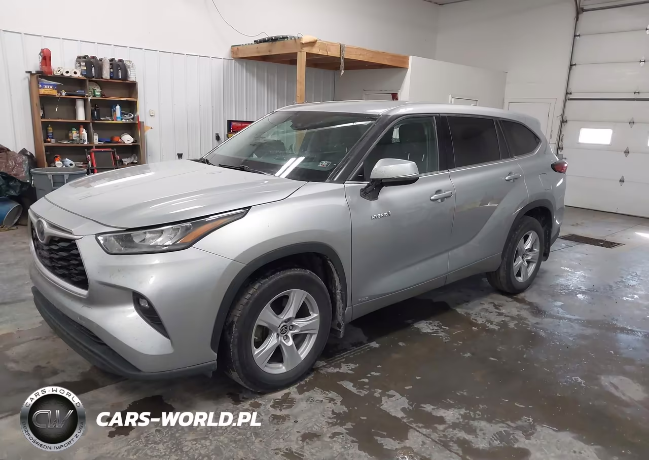 2020 Toyota Highlander Hybrid Le VIN:5TDBBRCHXLS504761 - 2