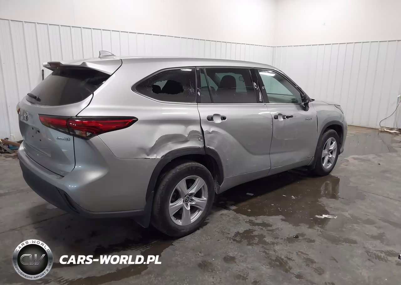 2020 Toyota Highlander Hybrid Le VIN:5TDBBRCHXLS504761 - 4