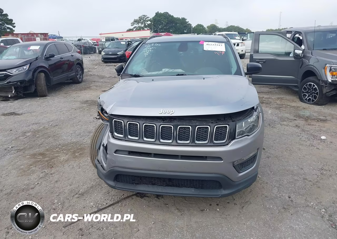2019 Jeep Compass Sport Fwd VIN:3C4NJCAB1KT614694 - 12