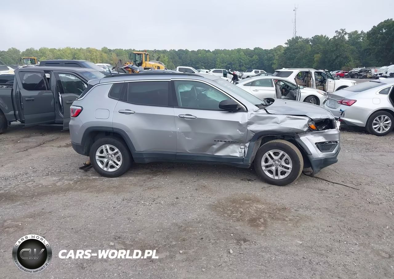 2019 Jeep Compass Sport Fwd VIN:3C4NJCAB1KT614694 - 13