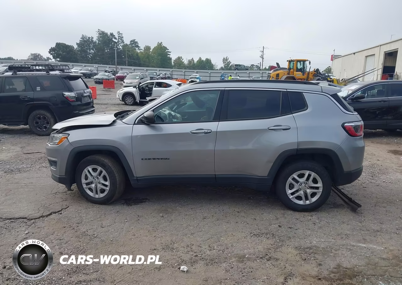 2019 Jeep Compass Sport Fwd VIN:3C4NJCAB1KT614694 - 14