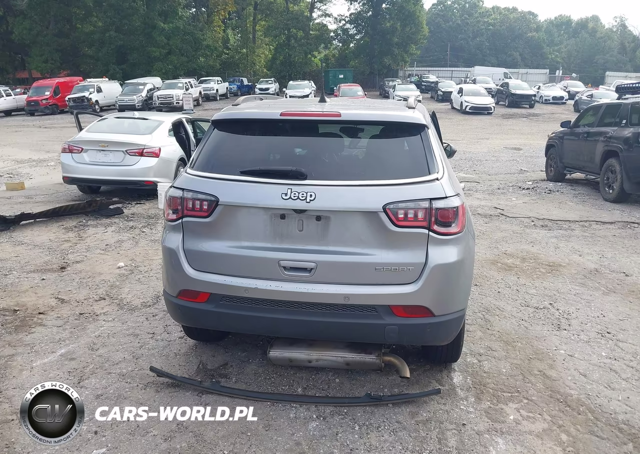 2019 Jeep Compass Sport Fwd VIN:3C4NJCAB1KT614694 - 16