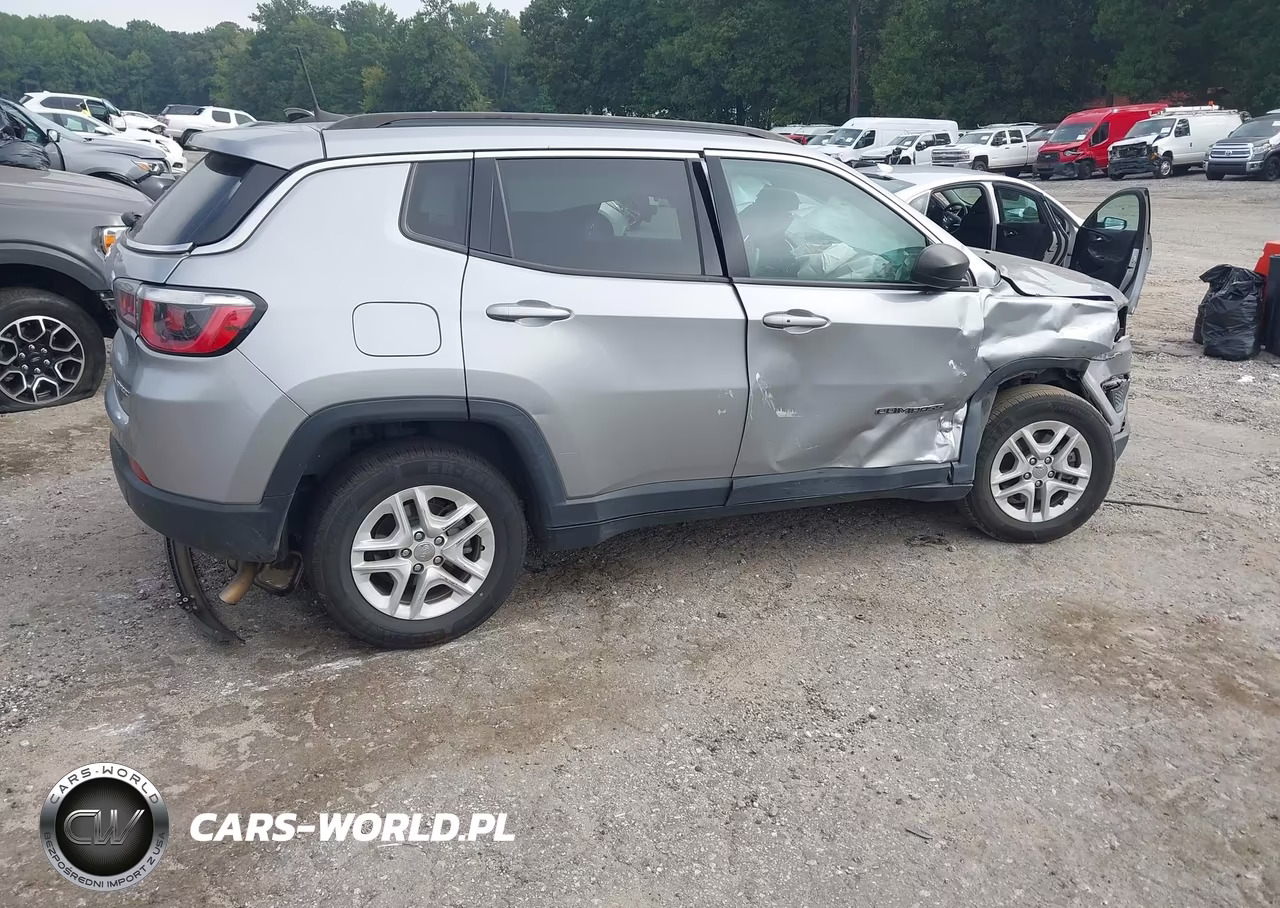 2019 Jeep Compass Sport Fwd VIN:3C4NJCAB1KT614694 - 4