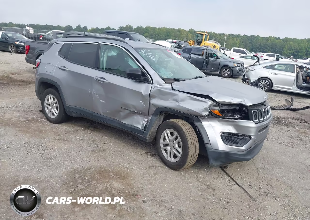 2019 Jeep Compass Sport Fwd VIN:3C4NJCAB1KT614694 - 6