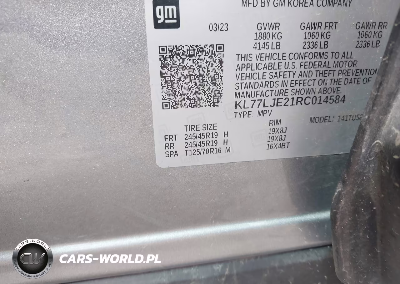 2024 Chevrolet Trax Fwd 2Rs VIN:KL77LJE21RC014584 - 9