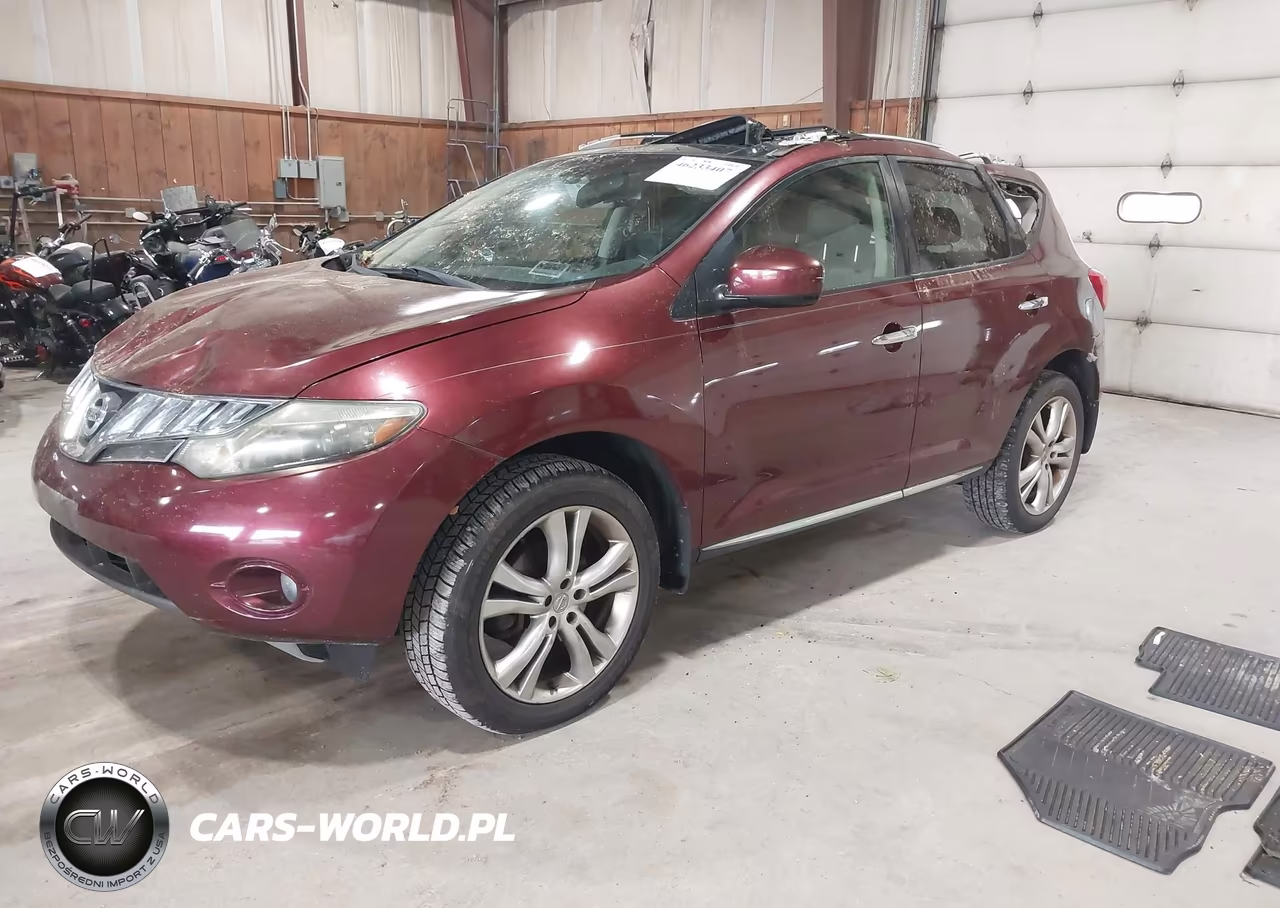 2009 Nissan Murano Le VIN:JN8AZ18W69W151934 - 2