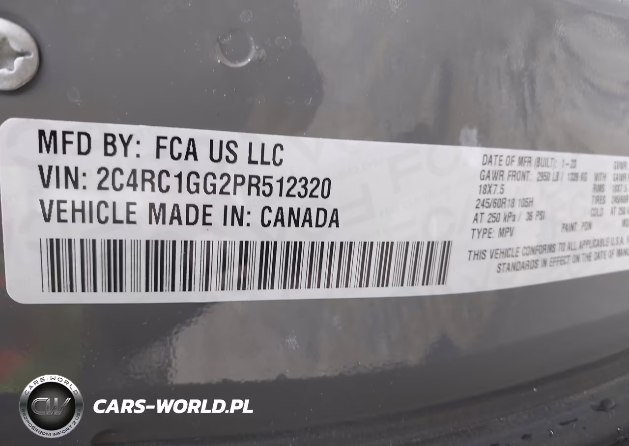 2023 Chrysler Pacifica Limited VIN:2C4RC1GG2PR512320 - 9