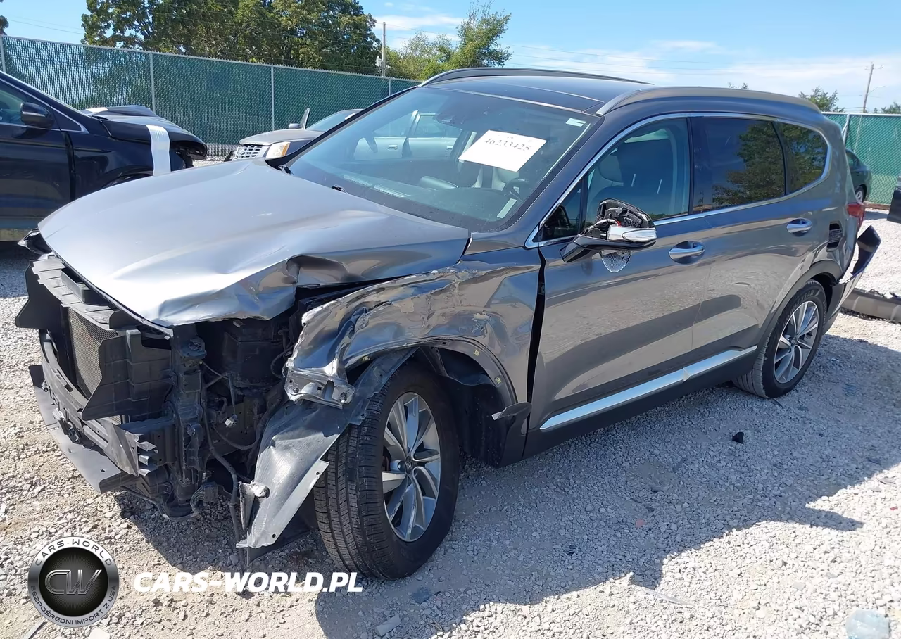 2020 Hyundai Santa Fe Sel VIN:5NMS33AD6LH157409 - 2