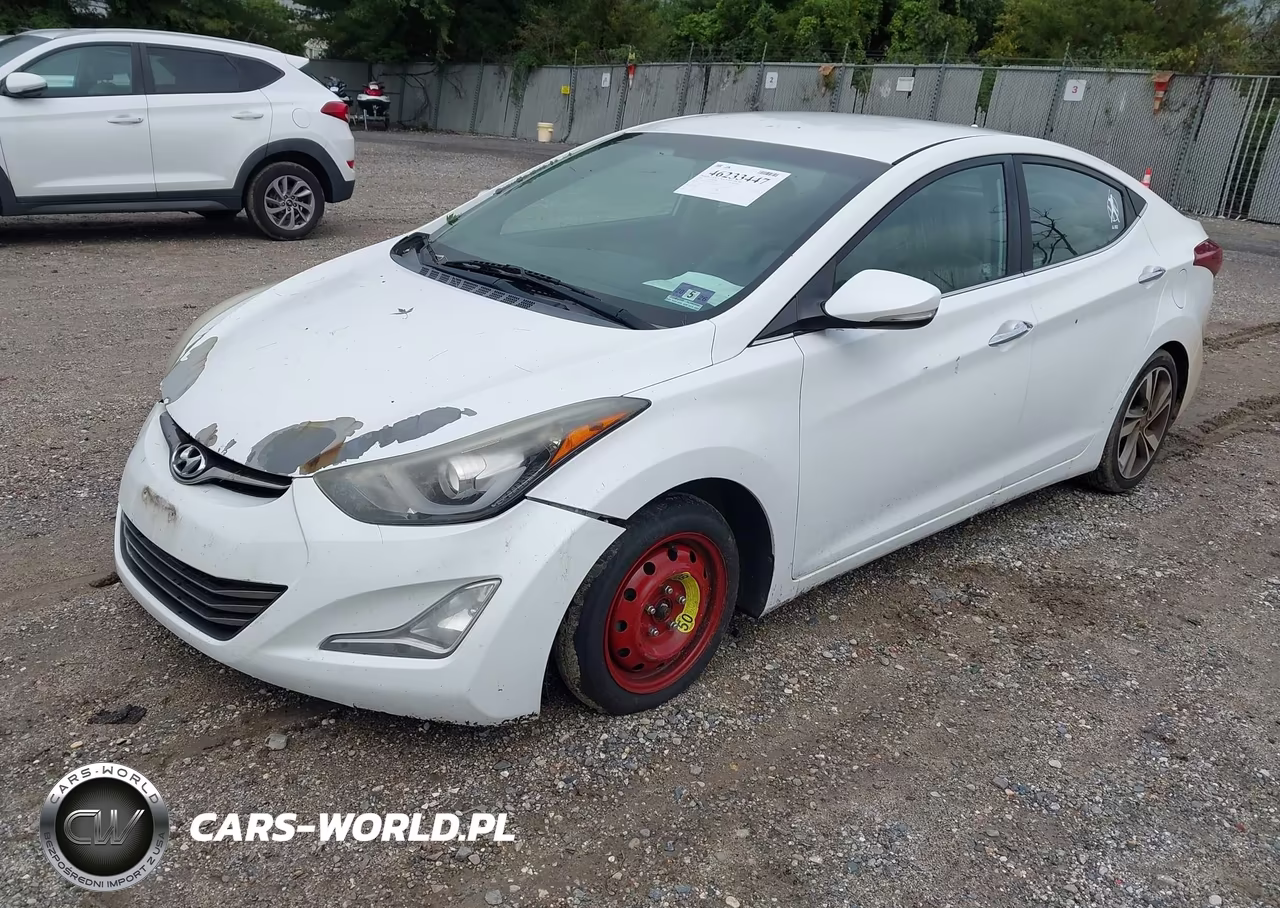 2015 Hyundai Elantra Limited VIN:5NPDH4AE3FH598740 - 2