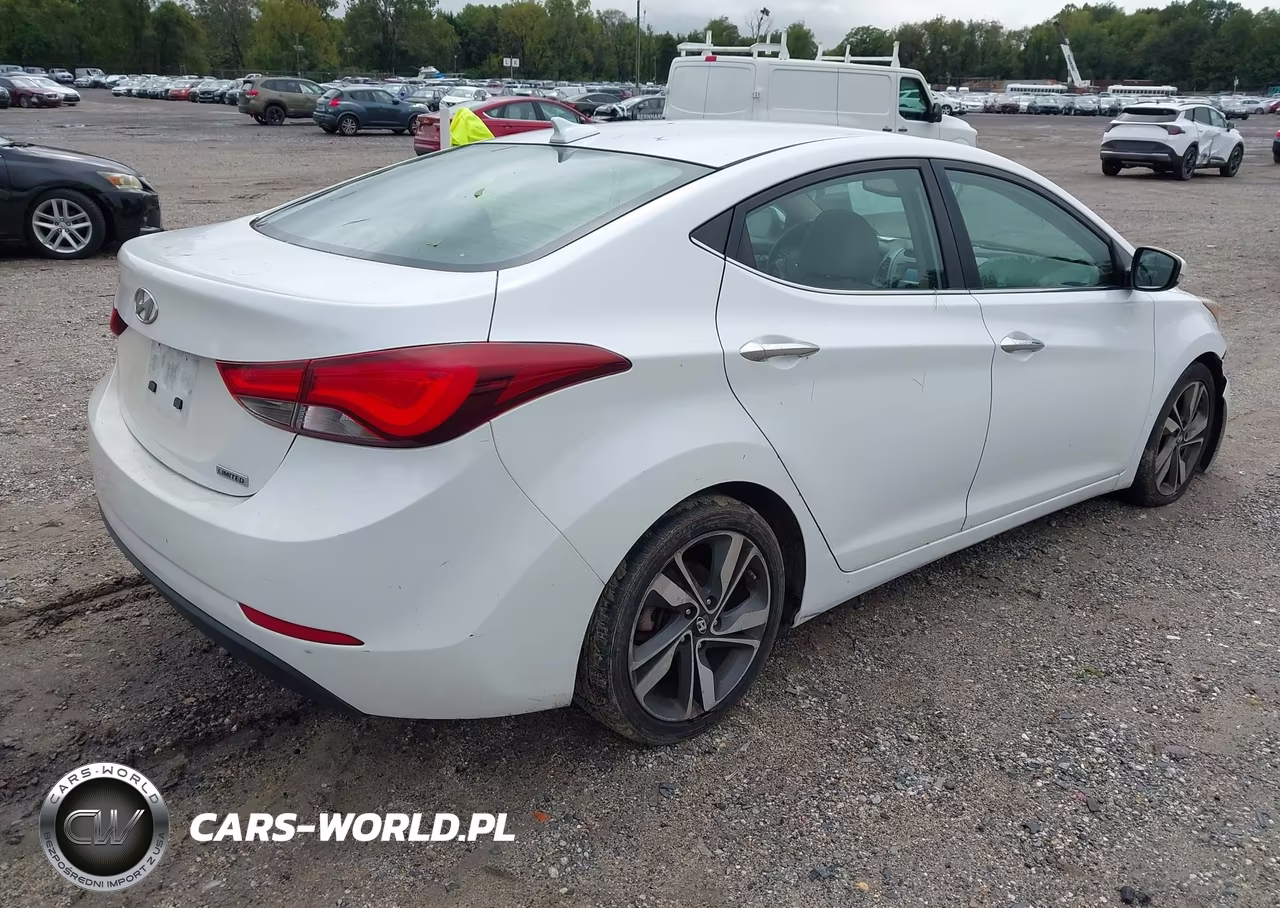 2015 Hyundai Elantra Limited VIN:5NPDH4AE3FH598740 - 4