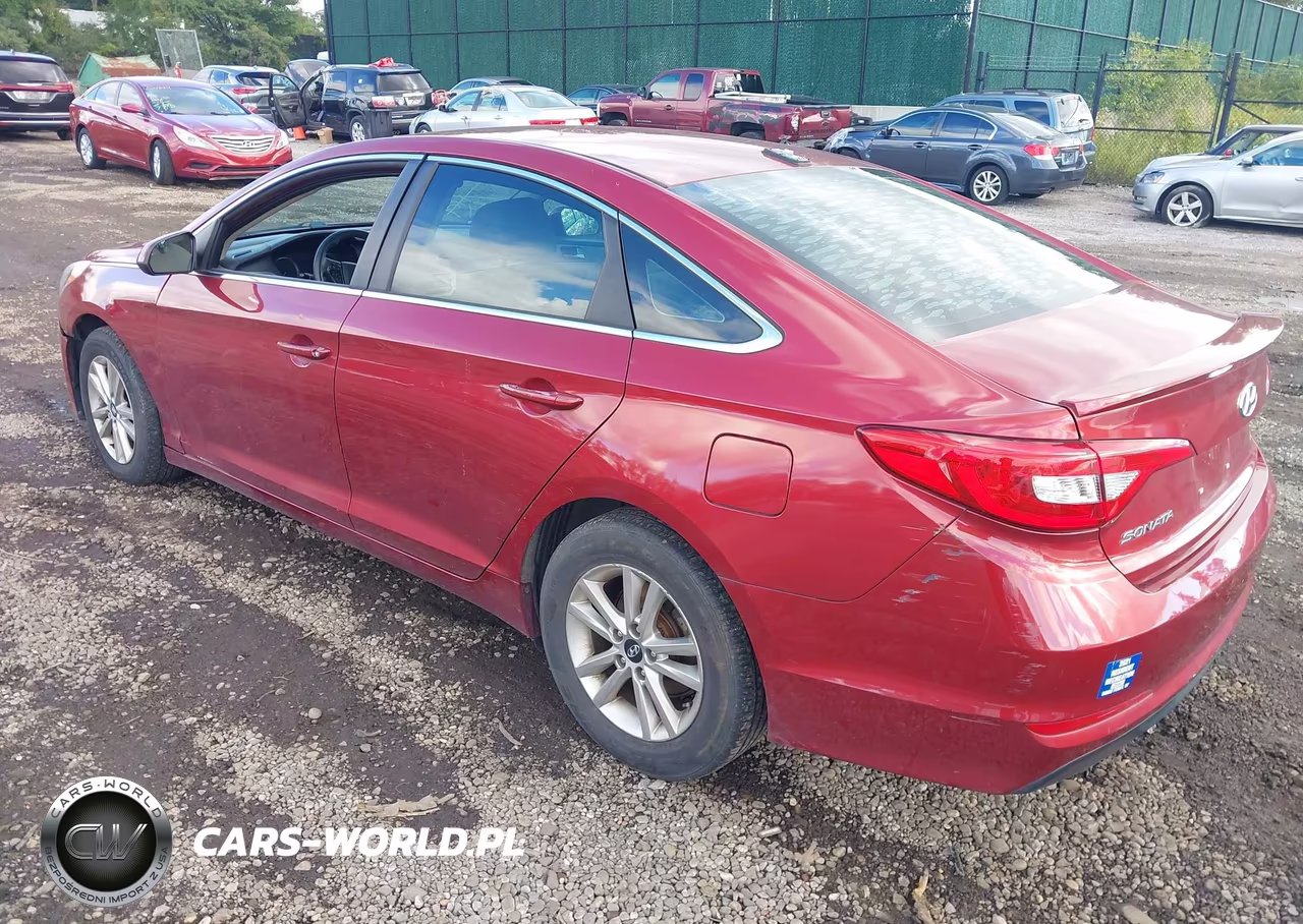2016 Hyundai Sonata Se VIN:5NPE24AF0GH275889 - 3